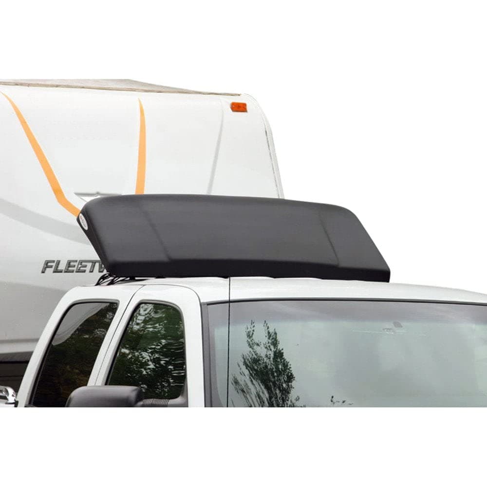 ICON AeroShield Wind Deflector WD600 | Black, Adjustable Pitch, No-Drill Install