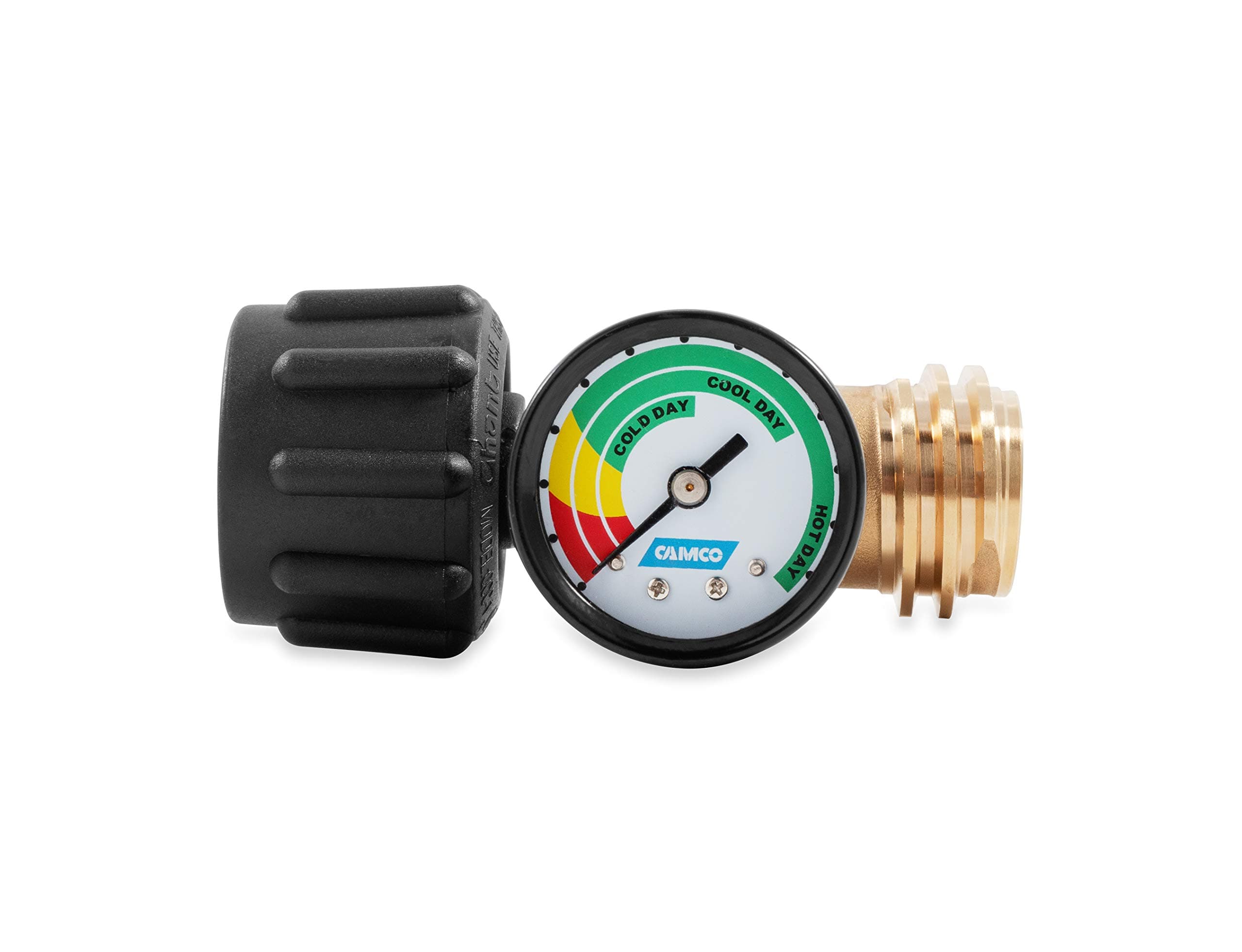 Camco RV Propane Gauge & Leak Detector | Type 1 Connection, Clamshell