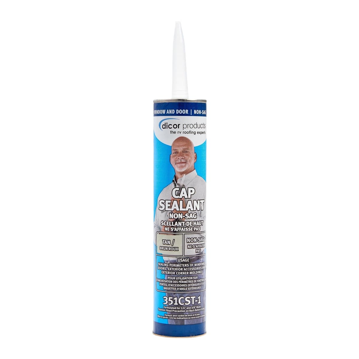 Dicor HAPS-Free Cap Sealant | Tan, 10.3 oz