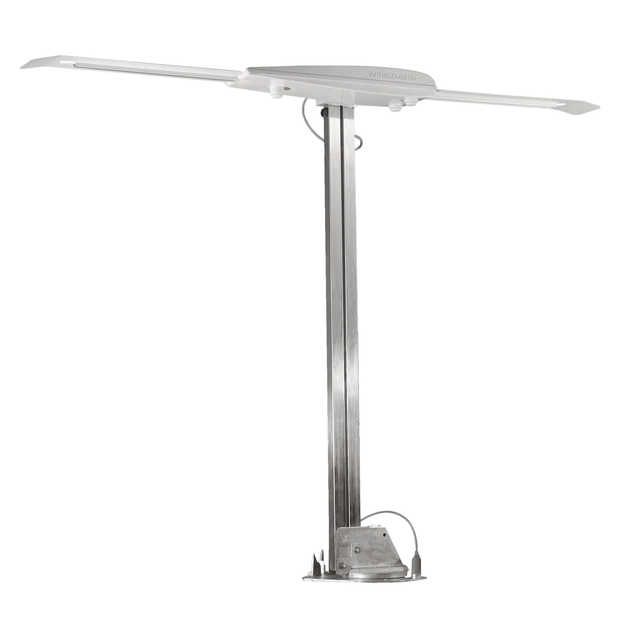 Winegard Sensar III Amplified RV TV Antenna | Crank-Up Batwing, VHF/UHF, 4K Ready