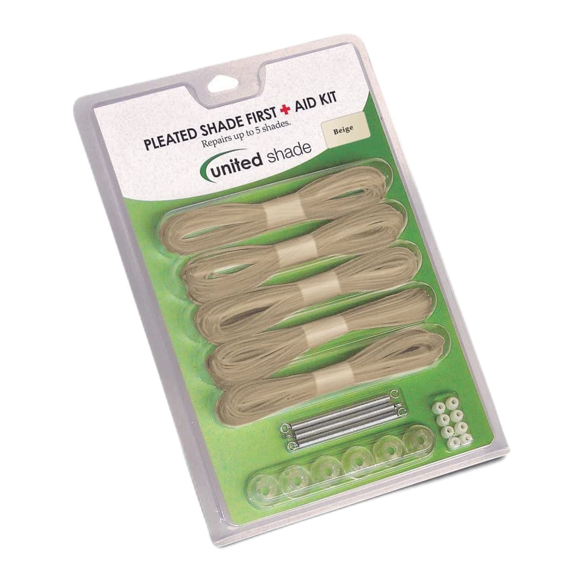 United Shade Pleated Shade Restring Kit | Tan