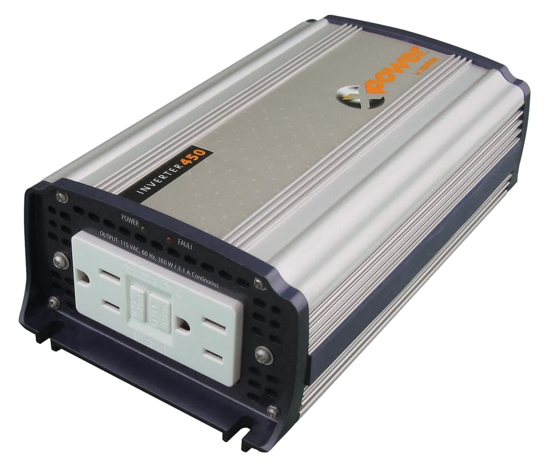 Xantrex Xpower 450 Modified Sine Inverter | 450W, 12VDC to 120VAC, Dual GFCI