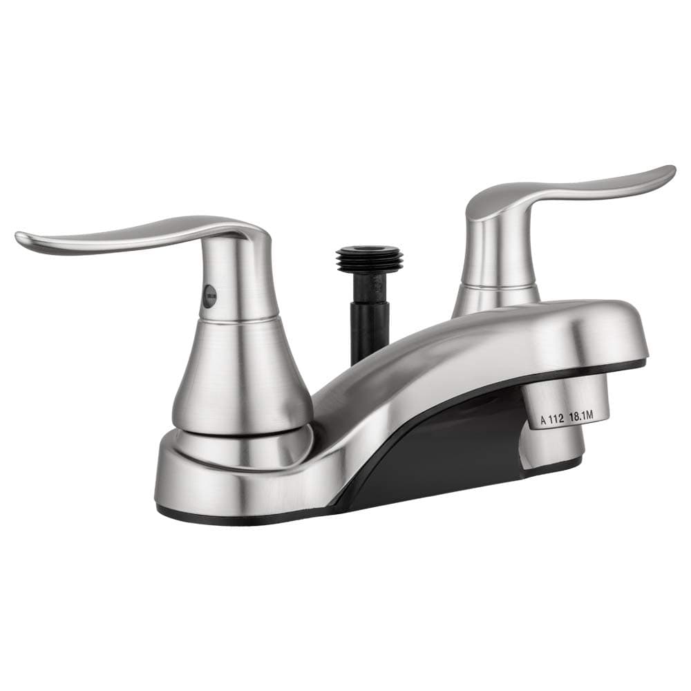 Dura Faucet Bathroom Faucet with Shower Diverter | Brushed Satin Nickel
