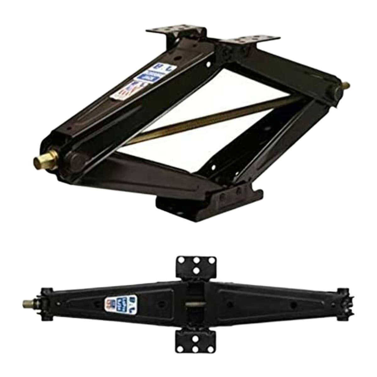 BAL LoPro SJ24 Low-Profile Scissor Stabilizer Jack, 5,000 lb