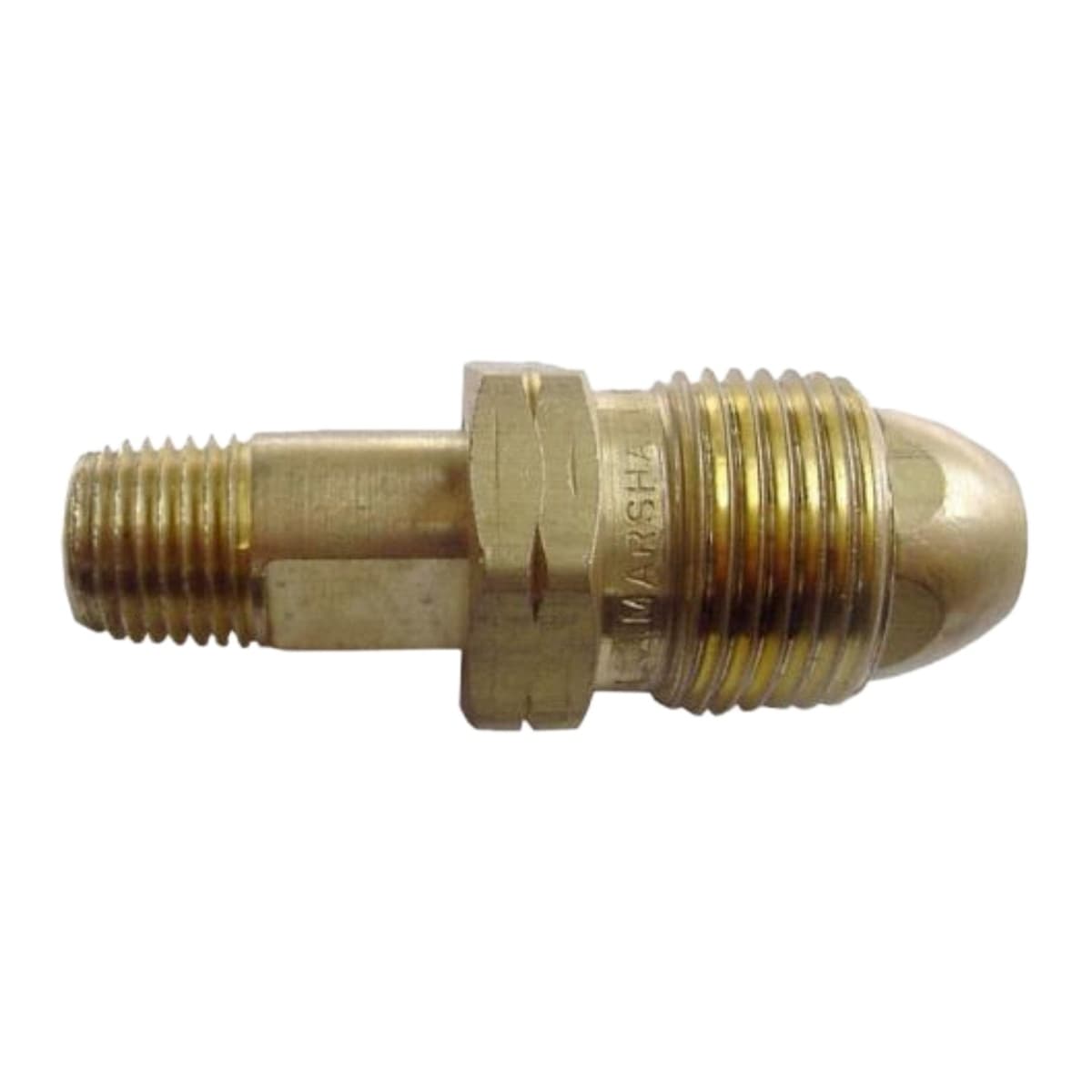 Marshall Excelsior POL Propane Adapter | 1/4" MNPT, Brass