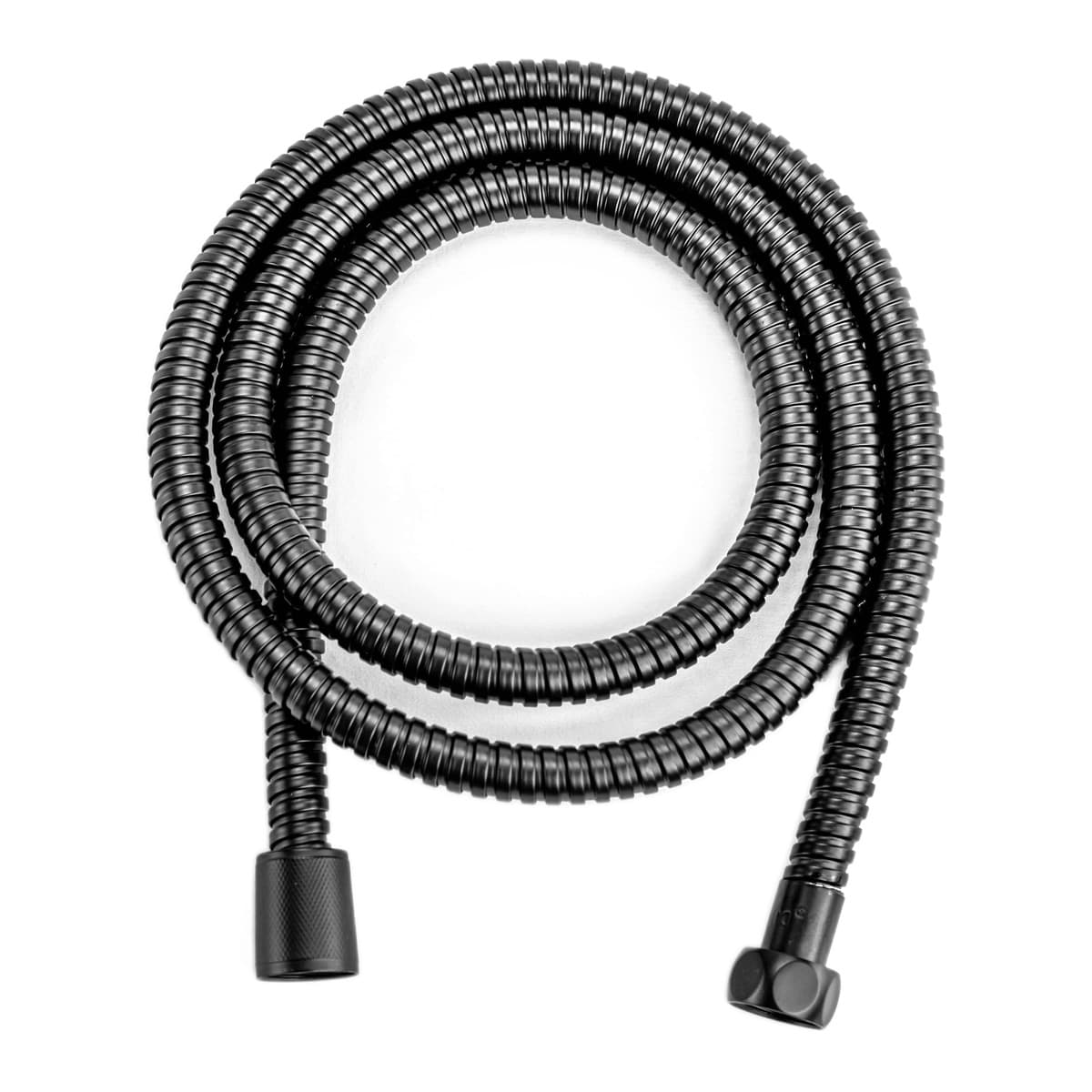 Dura Faucet RV Shower Hose | 60-inch Stainless Steel, Matte Black
