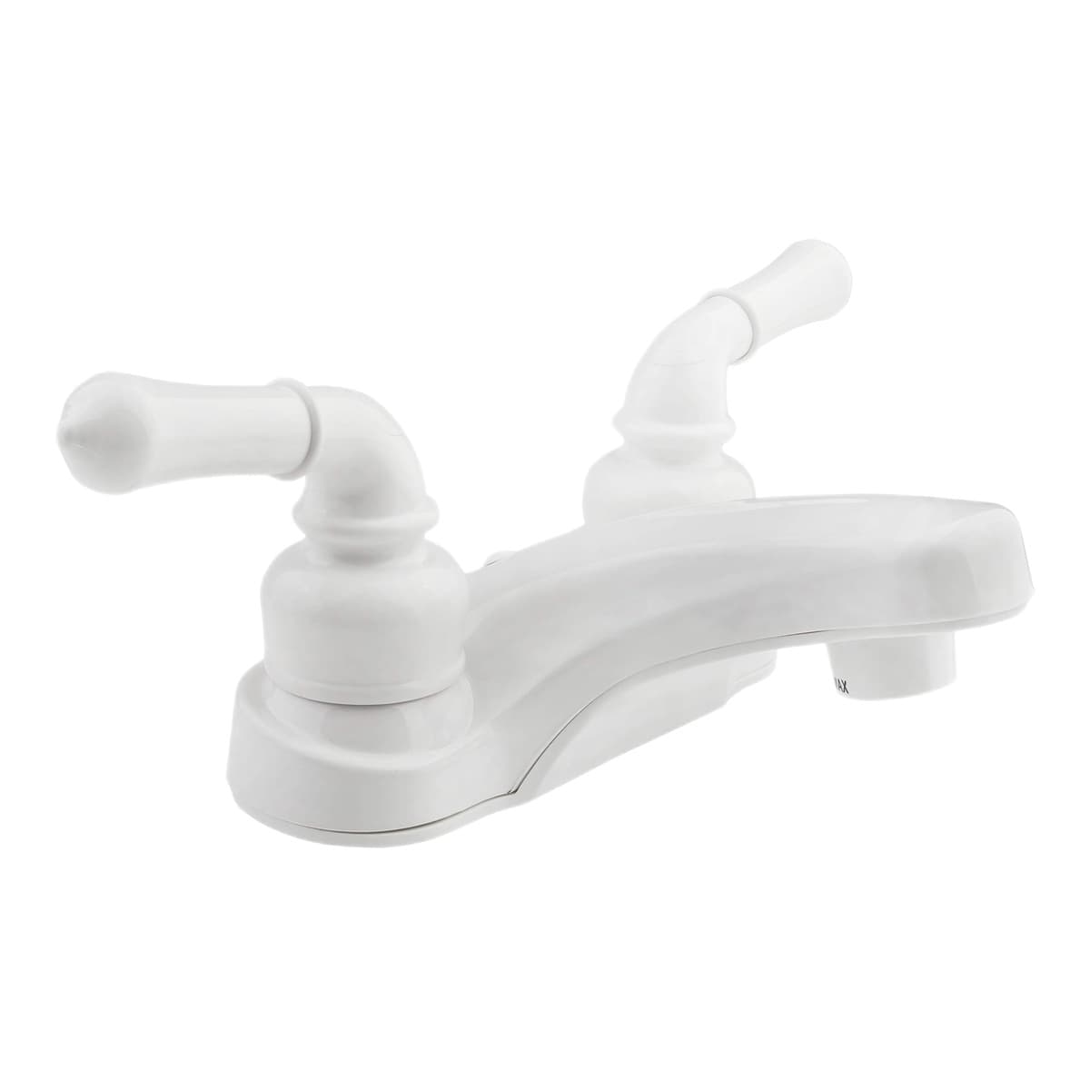 Dura Faucet Two-Handle RV Lavatory Faucet | White