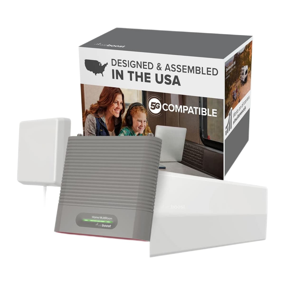weBoost Destination RV Cellular Signal Booster Kit | Stationary, Model 470159