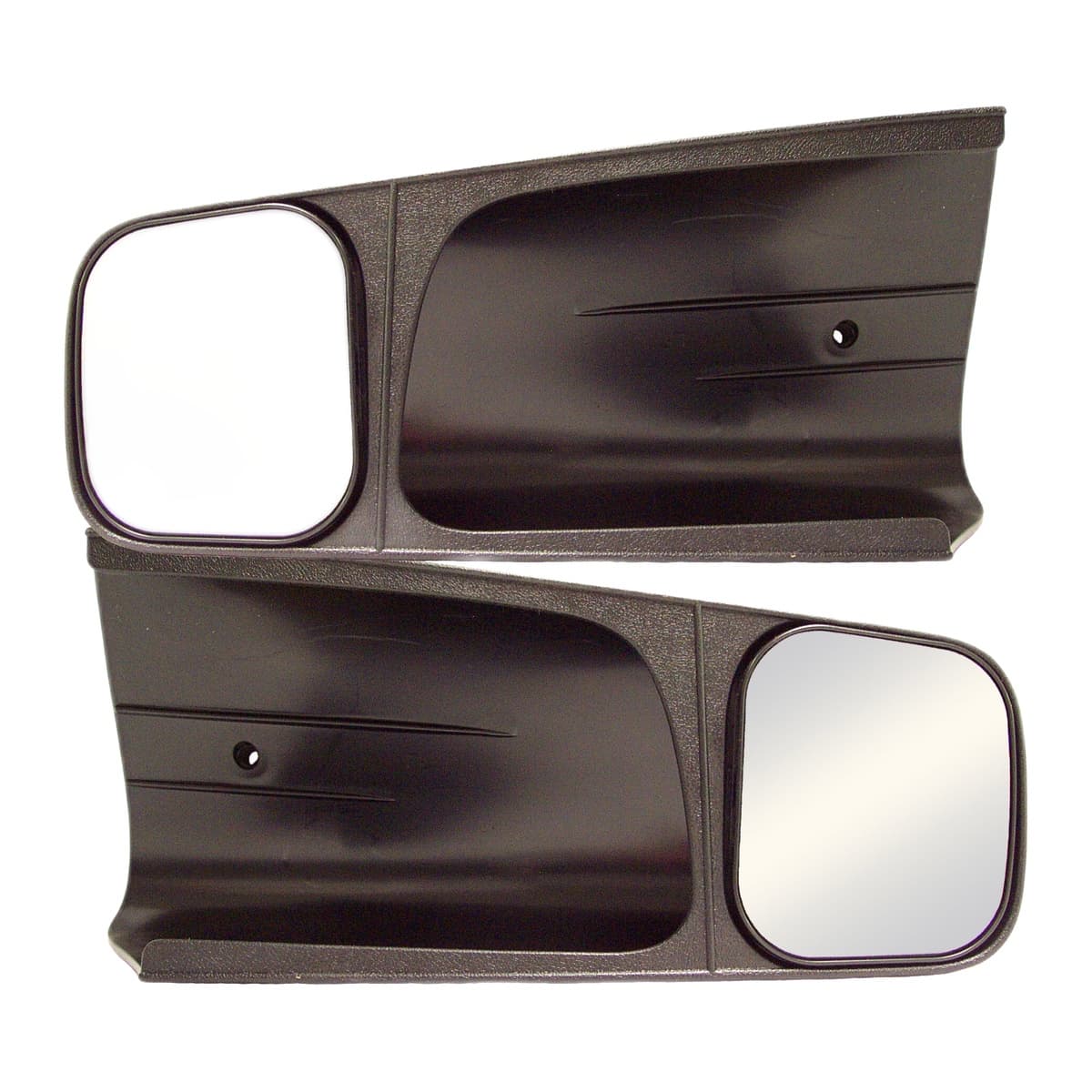 CIPA Custom Slide-On Towing Mirrors for Chevy/GMC, Pair, Black
