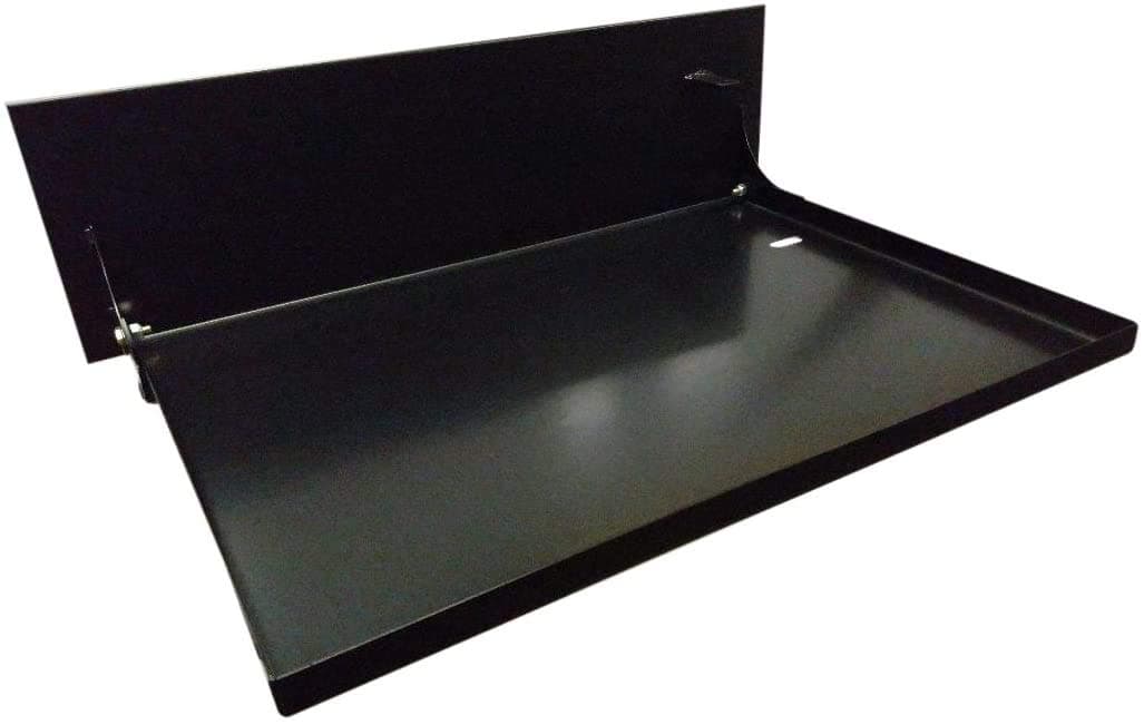 Fleming Sales Universal RV Folding Table | 22" x 16", Grill Rail Mount