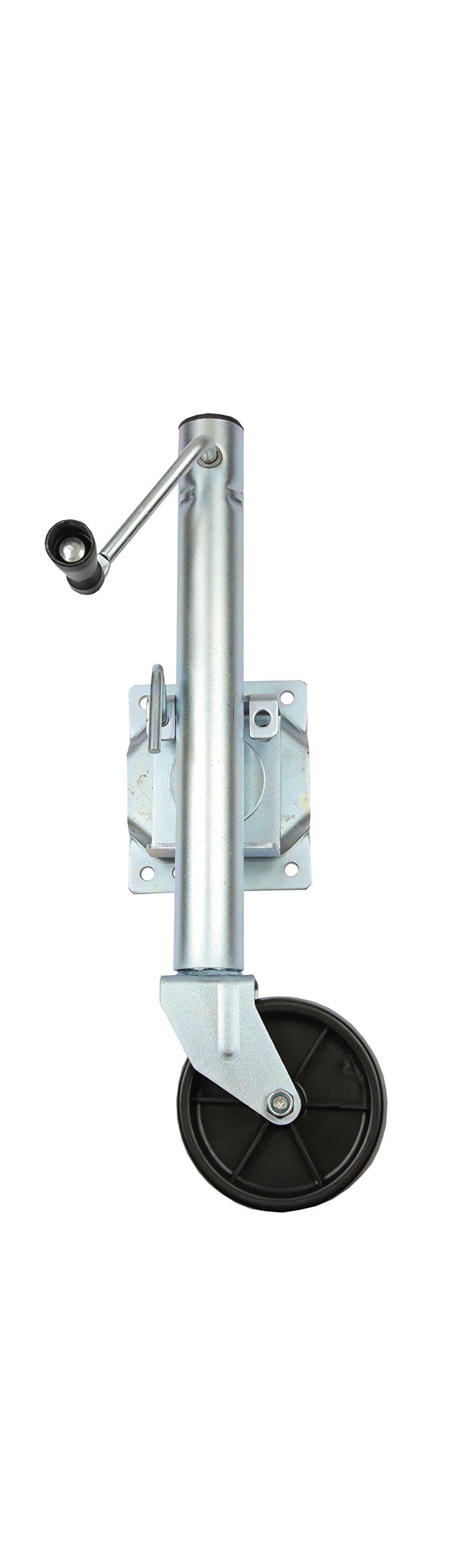 Ultra-Fab Sidewind Swivel Tongue Jack | 1,000 lb Capacity, Marine/Trailer, with Caster Wheel