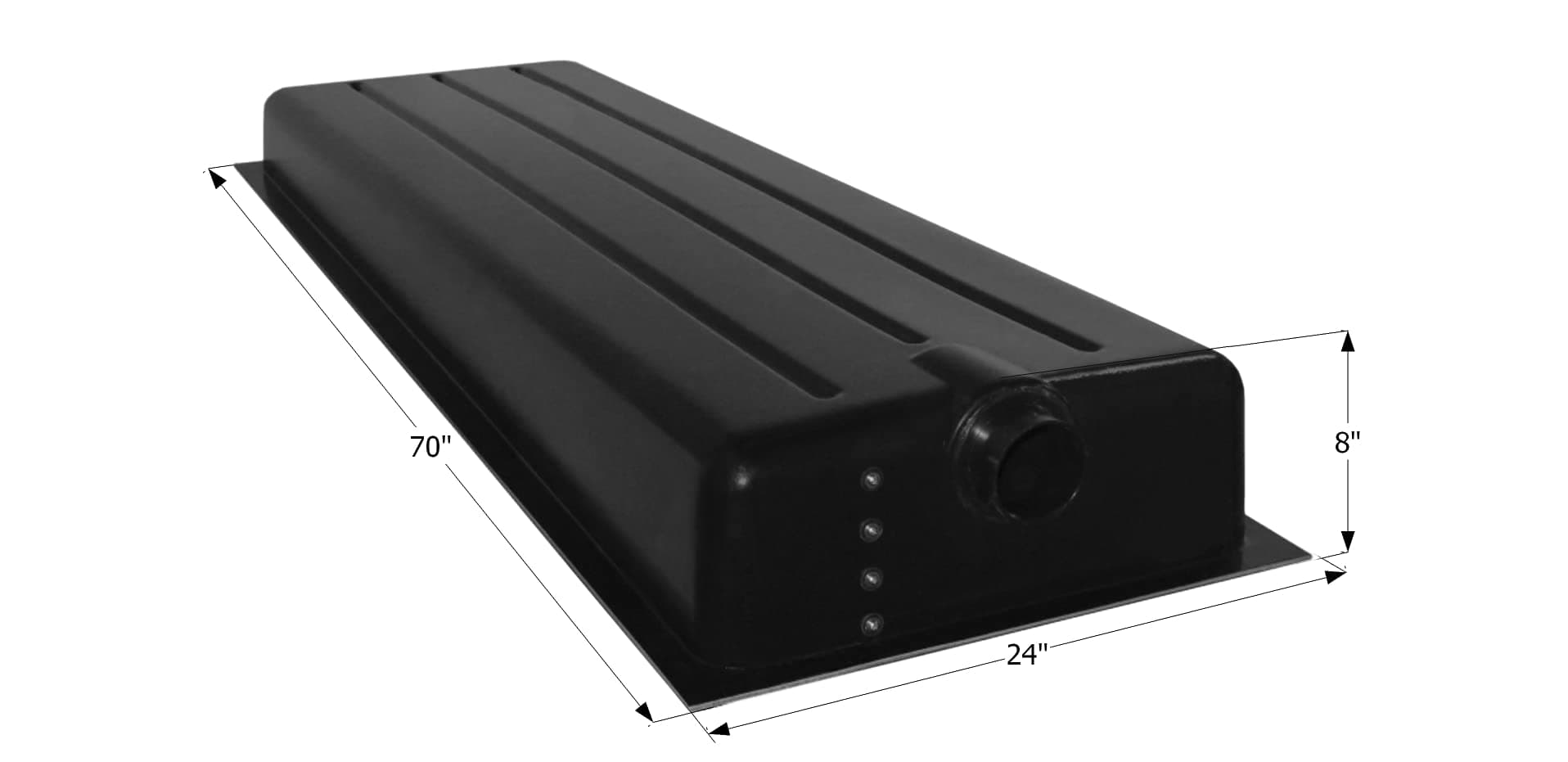 Icon HT192B-ED Holding Tank | 39 Gallon, 3" Spigot, 4 Level Sensors