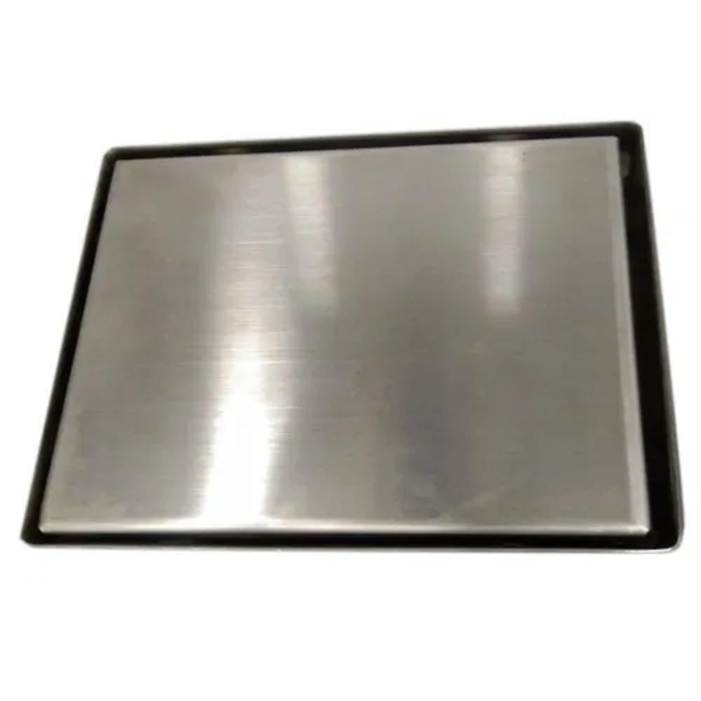 Norcold Lower Refrigerator Door Assembly | Stainless Steel, Smooth, Fits N7/NA7LX