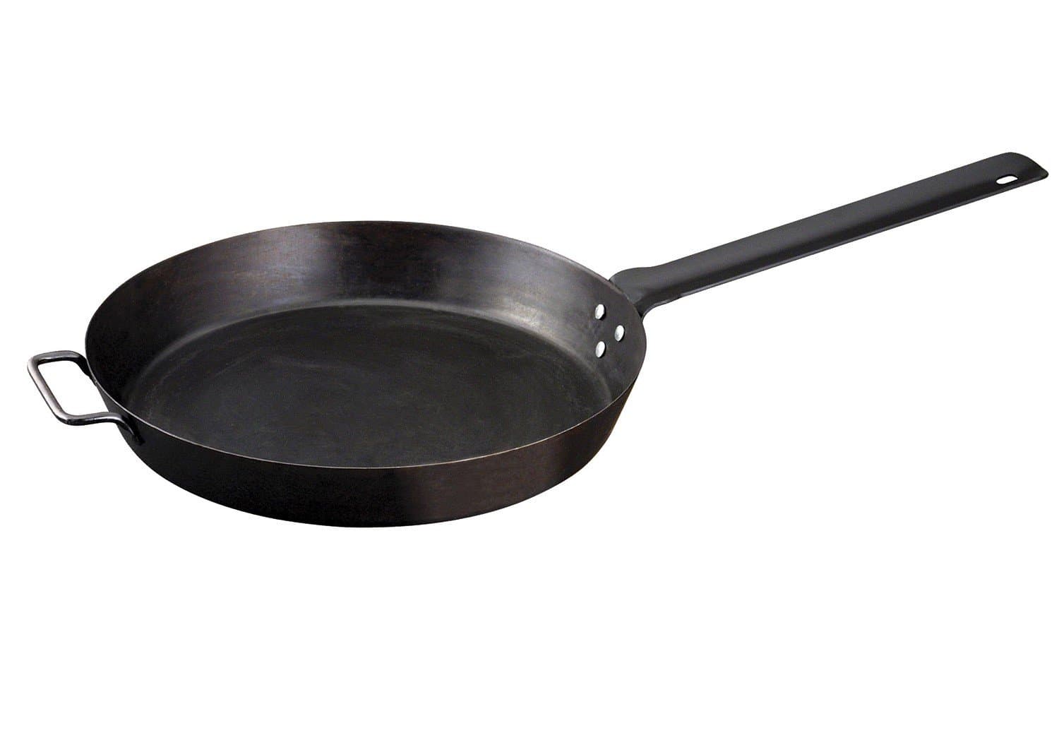 Camp Chef Lumberjack Seasoned Steel Skillet | 16", Deep-Dish