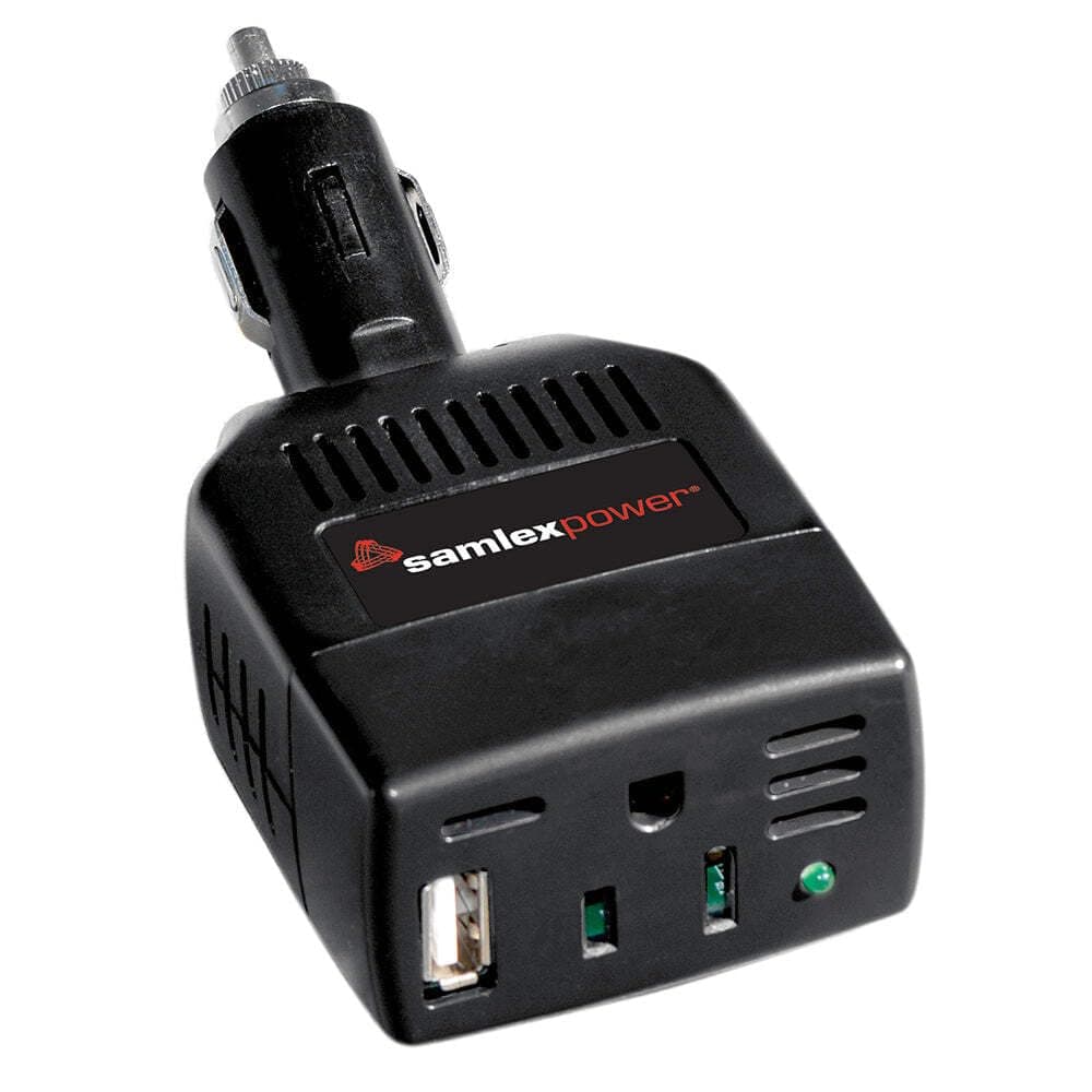 Samlex SAM Series Modified Sine Wave Inverter | 100W, 12V DC to 115V AC, USB Port