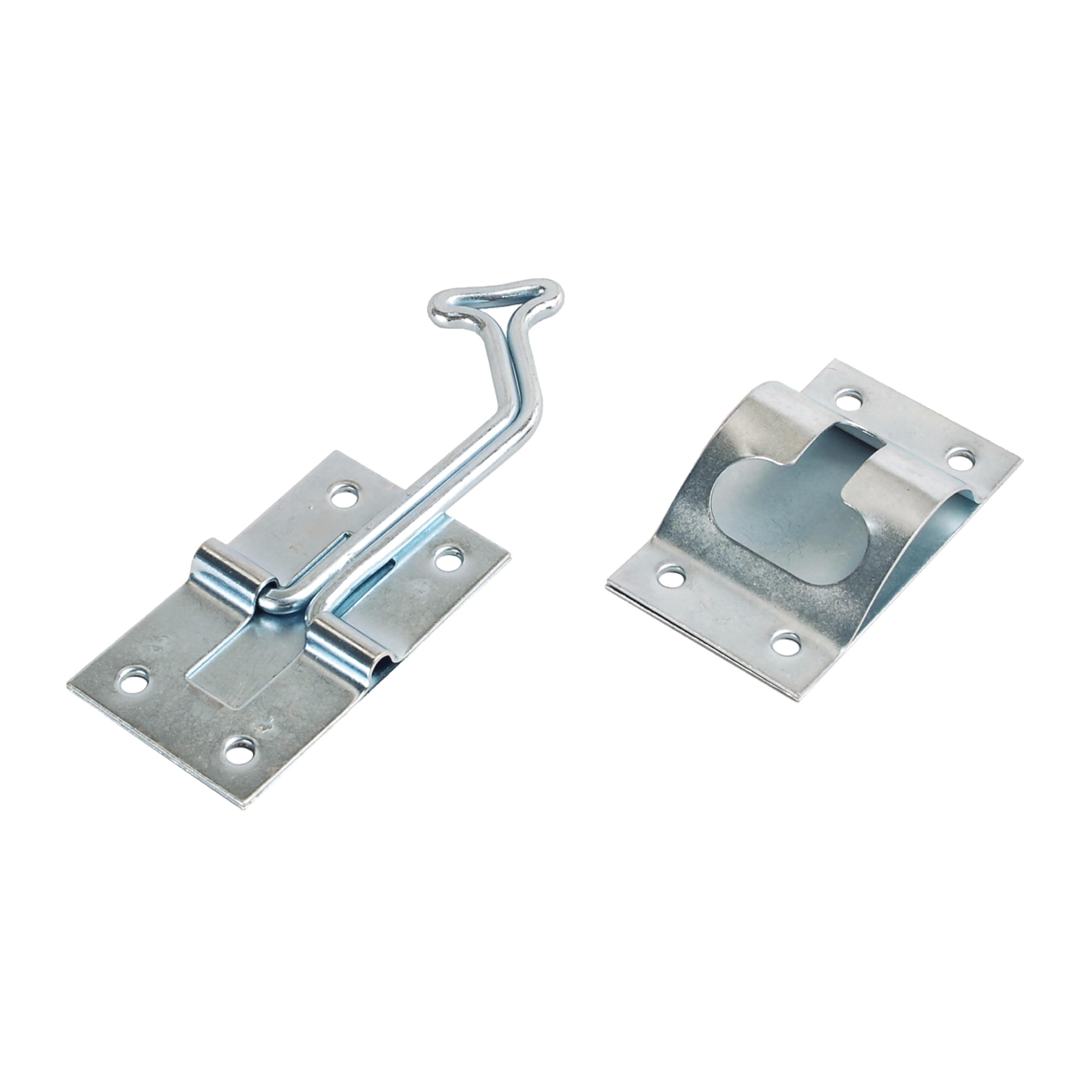 RV Designer 45-Degree Entry Door Holder | Zinc, Brushed Finish