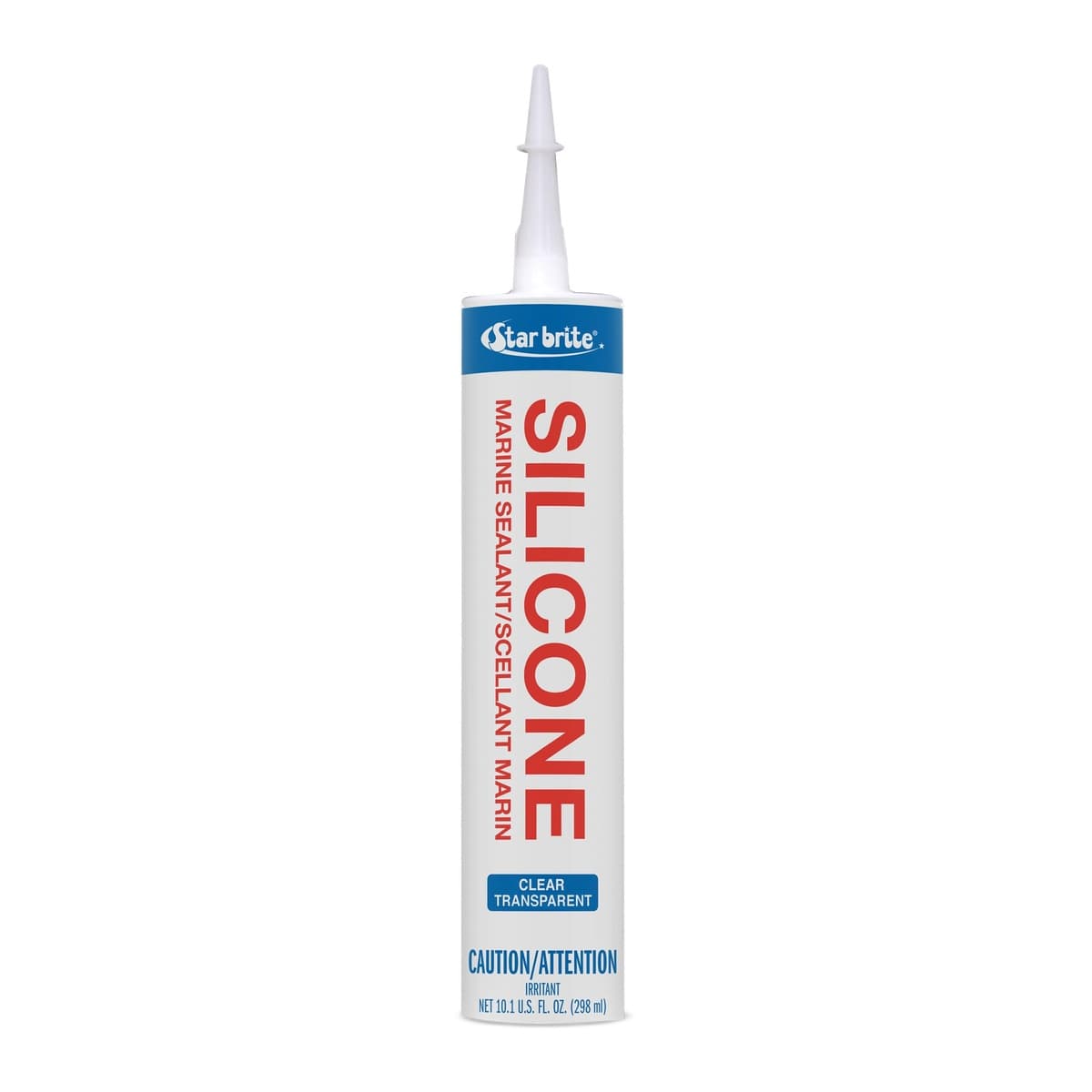 Star Brite Marine Silicone Sealant | Clear, 10.3 oz
