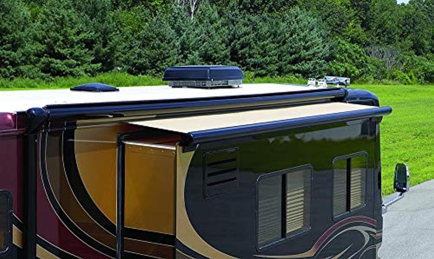 Carefree of Colorado Ascent Slideout Cover & Deflector | 154in, White/White, 42in Extension