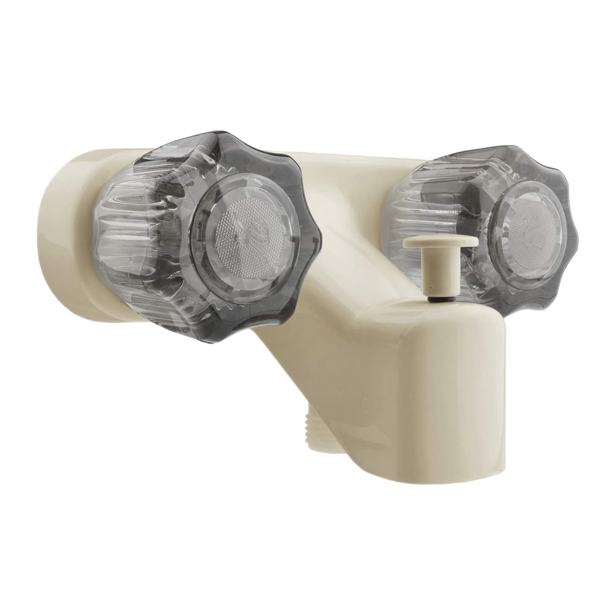 Dura Faucet RV Tub & Shower Diverter Faucet | Bisque Parchment