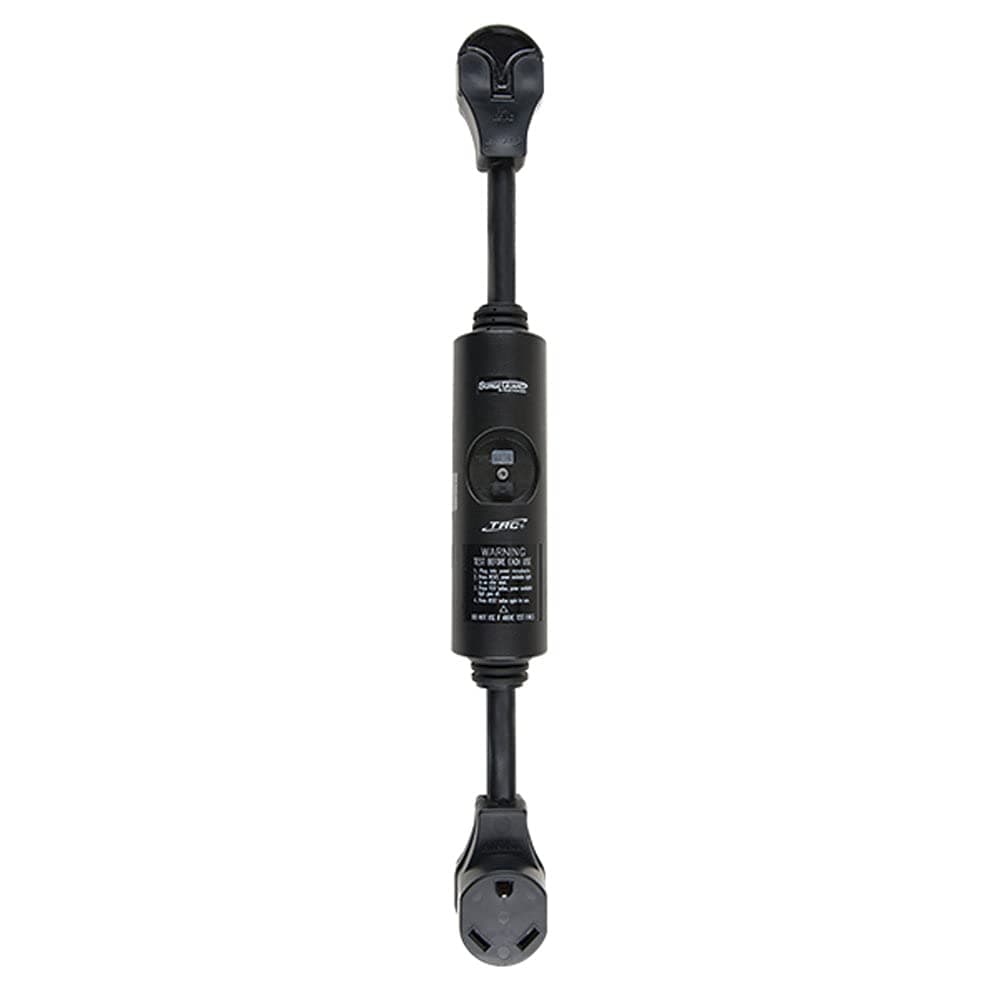 Southwire Surge Guard 30A Portable Surge Protector | Ground Fault Shutoff, Shock Shield