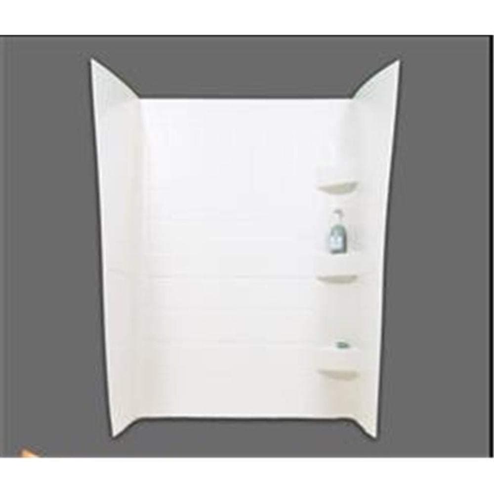 Specialty Recreation RV Shower Wall Surround | 24" x 38" x 66", White