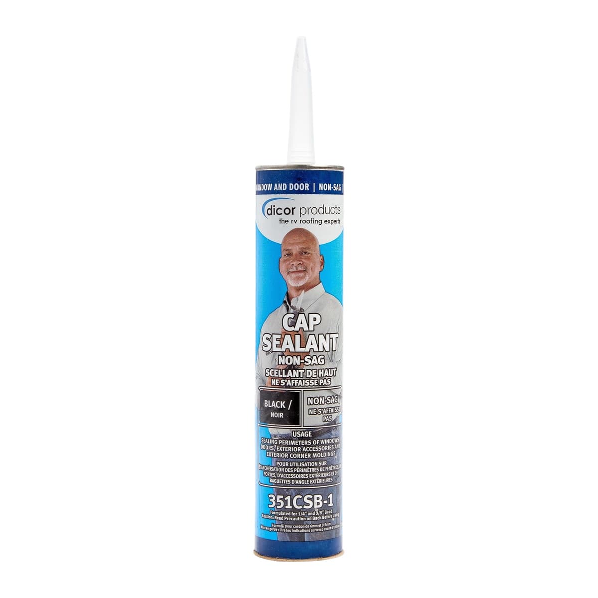 Dicor Cap Sealant | Black, 10.3 oz