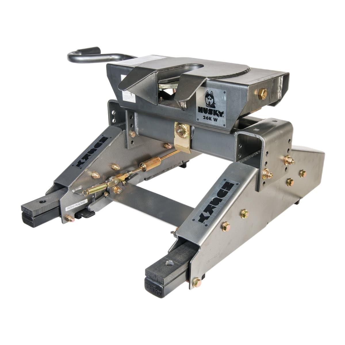 Husky Towing 26KW Wrap-Around Jaw 5th Wheel Hitch with Glider | 26,000 lb, 10 in. Travel