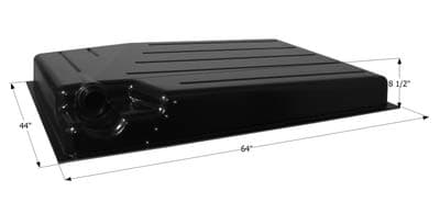 Icon 12428 RV Waste Holding Tank HT499-RE | 76 Gallon, Recessed Drain