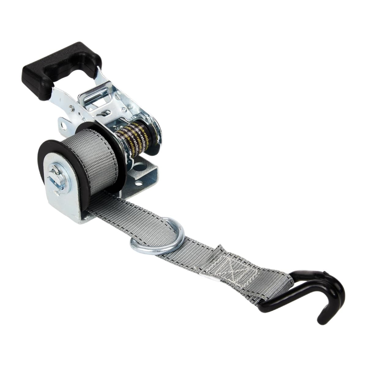 Keeper 1.5" x 8' Mountable Rack Ratchet Tie-Down, 500 lb Working Load Limit
