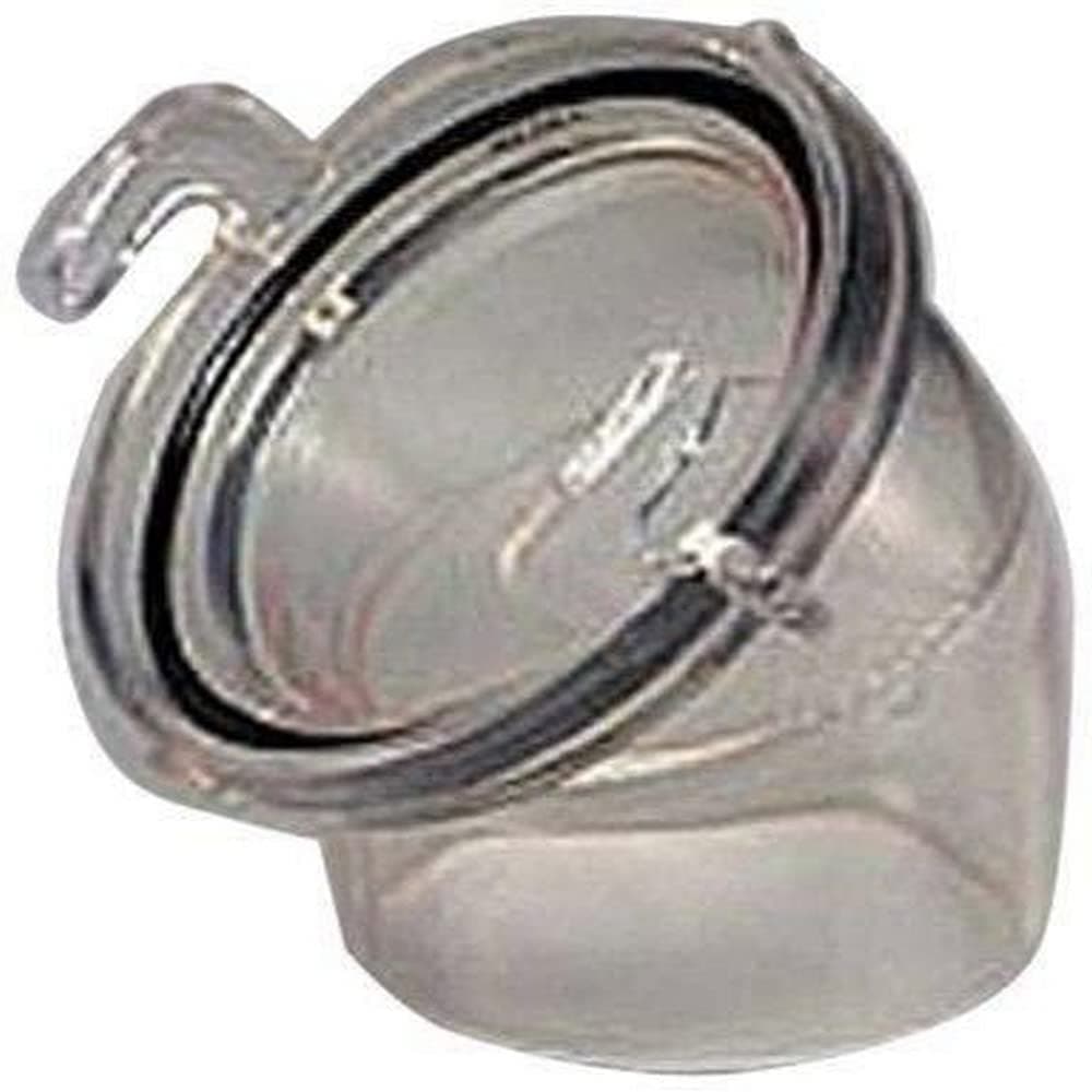 Valterra 45° Clearview Sewer Hose Adapter | 3" Hose, Includes Seal