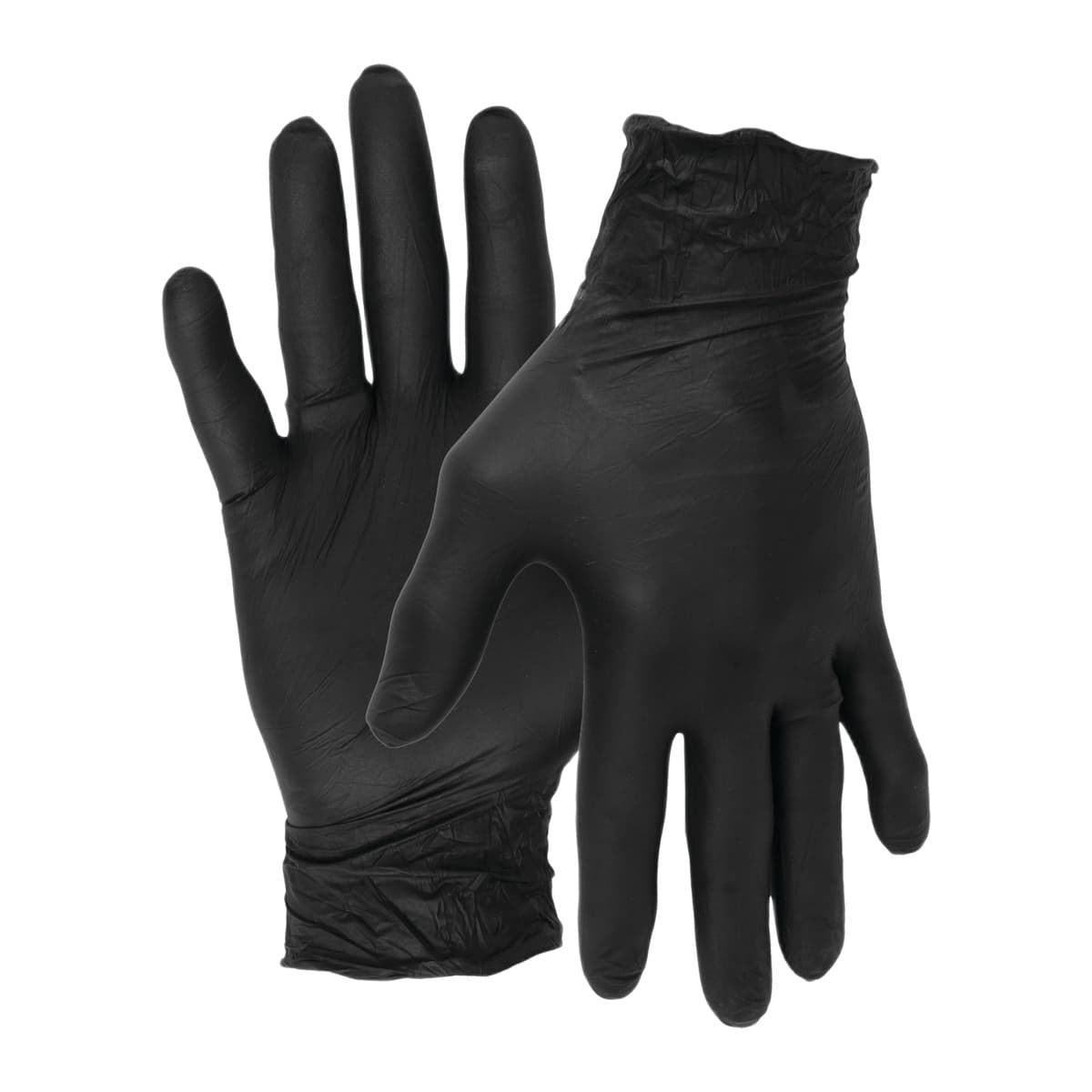 Performance Tool Disposable Nitrile Gloves | 5 Mil, Black, X-Large, 100-Count Box