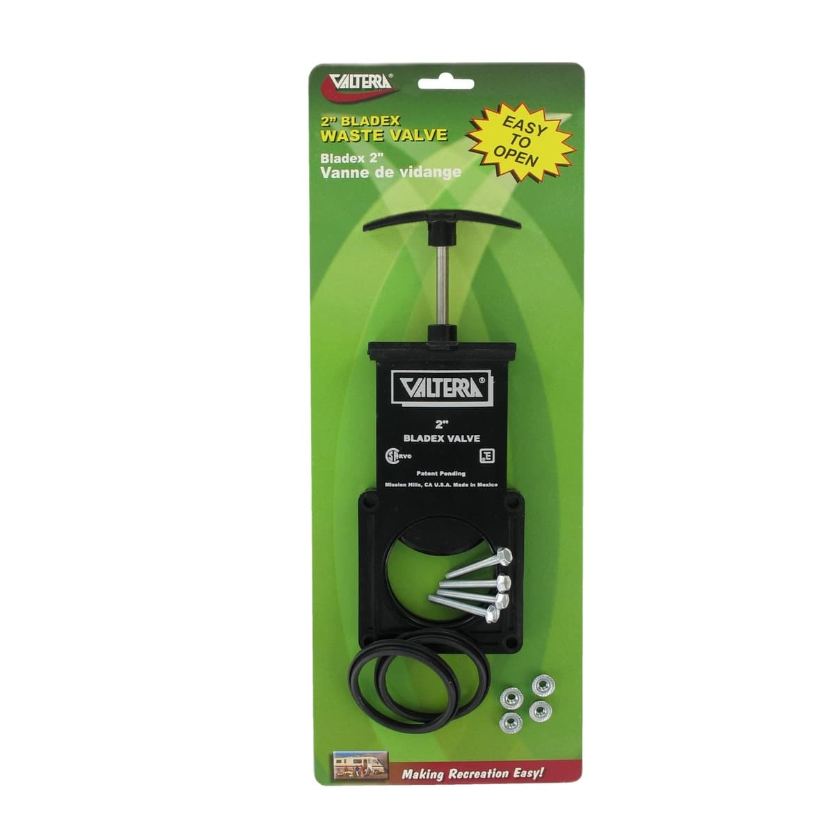 Valterra Bladex RV Waste Valve | 2" Body