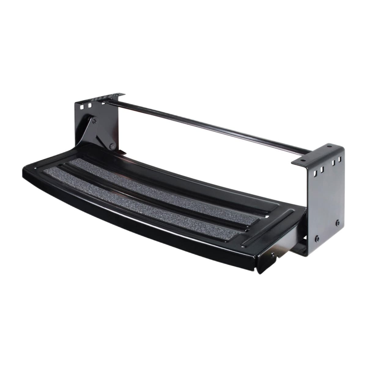 Lippert 24" Radius Single Manual RV Step | Steel, 300 lb