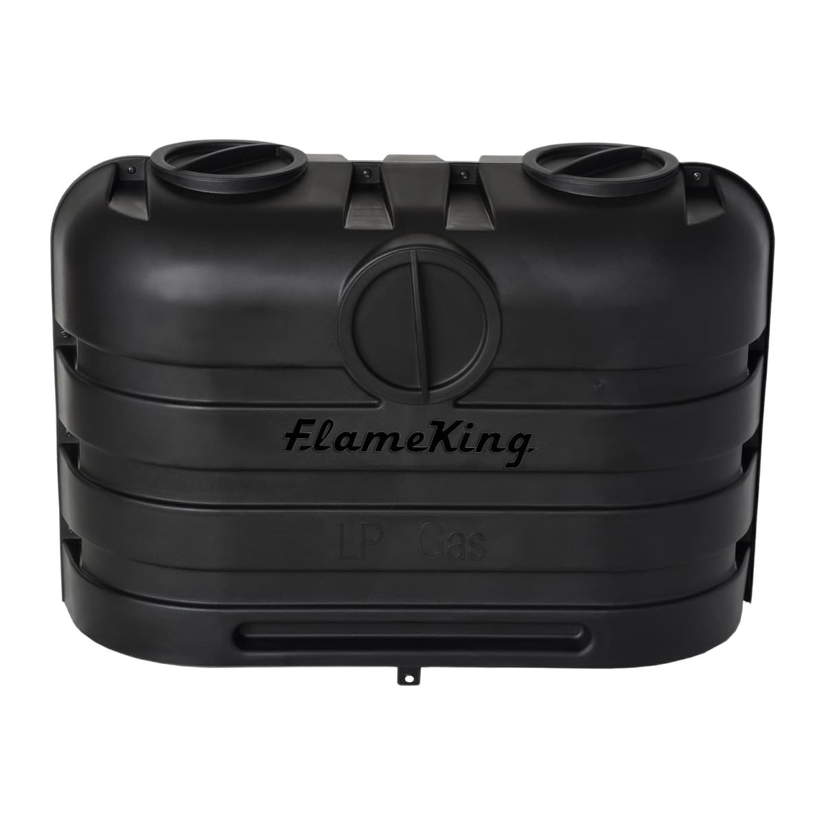 Flame King Dual 20 lb Propane Tank Cover | Black, Heavy Duty