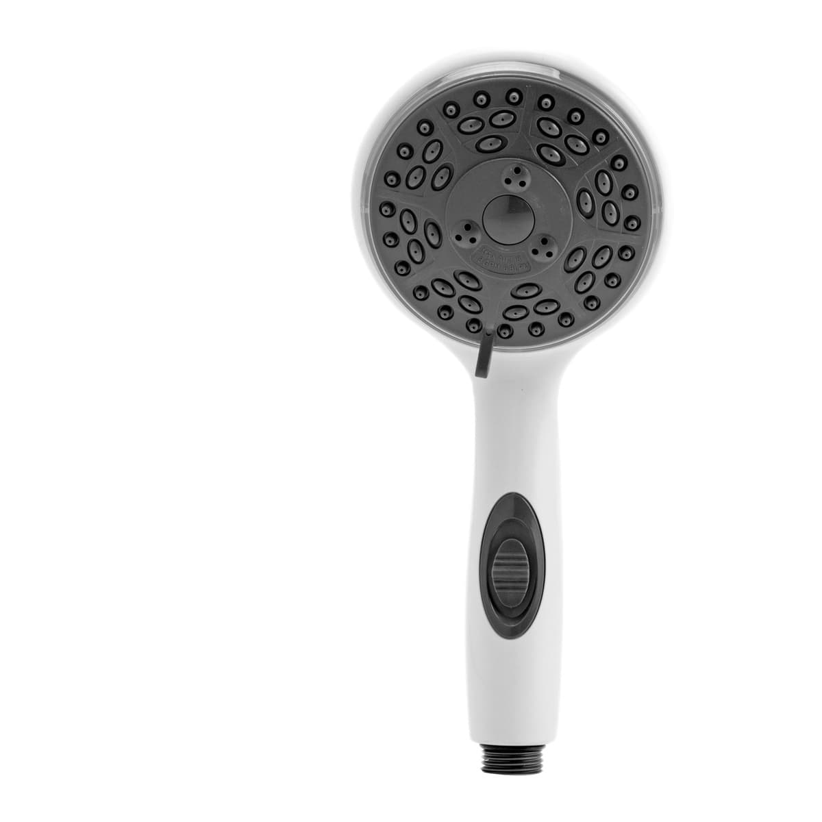Dura Faucet Premium RV Handheld Shower Wand | White, Eco Switch