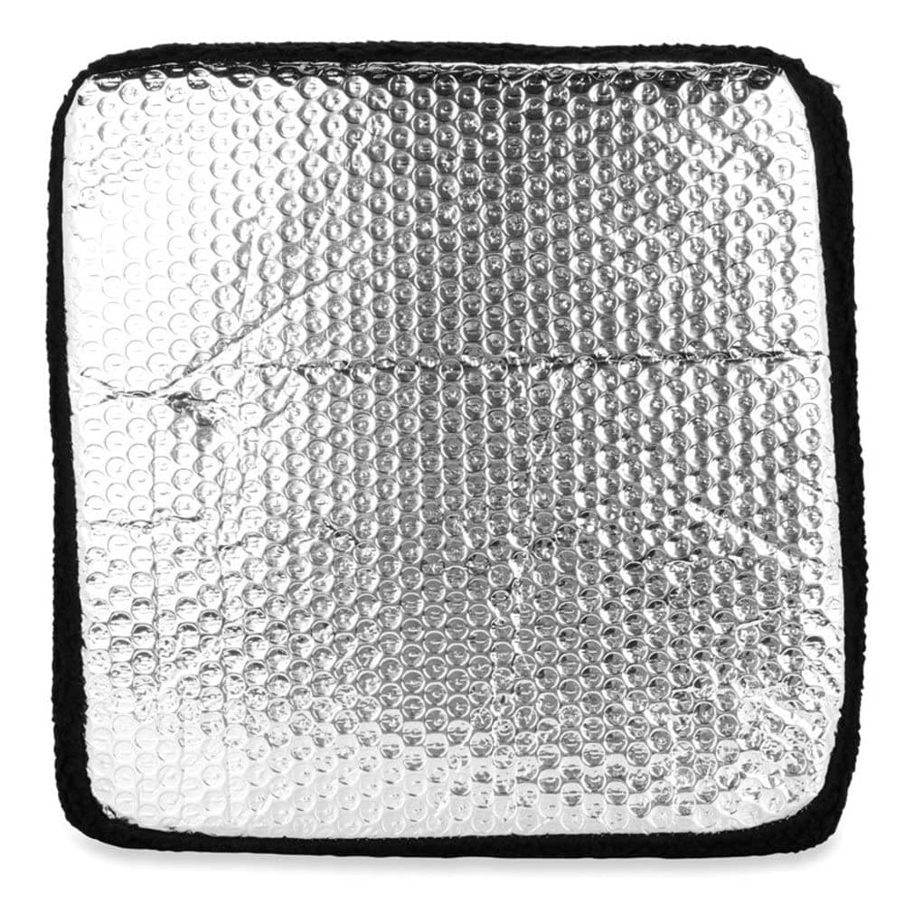 Camco RV Vent Insulator | 14" x 14", Reflective Black-Out Foam Panel