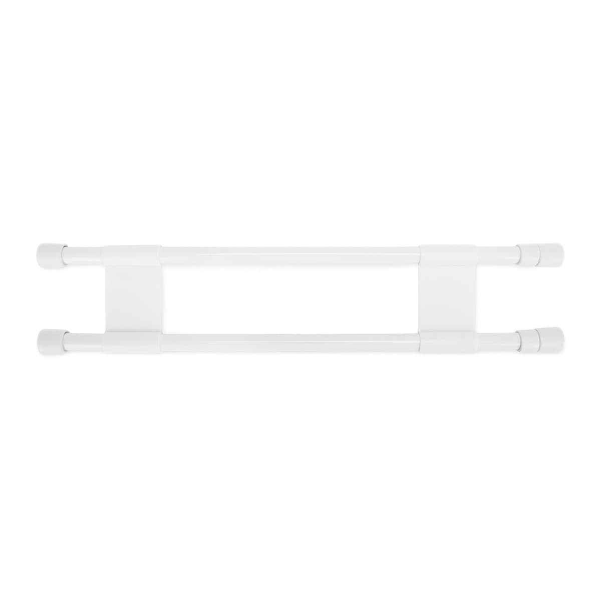 Camco Double RV Refrigerator Bar Set, 16-28 In, White