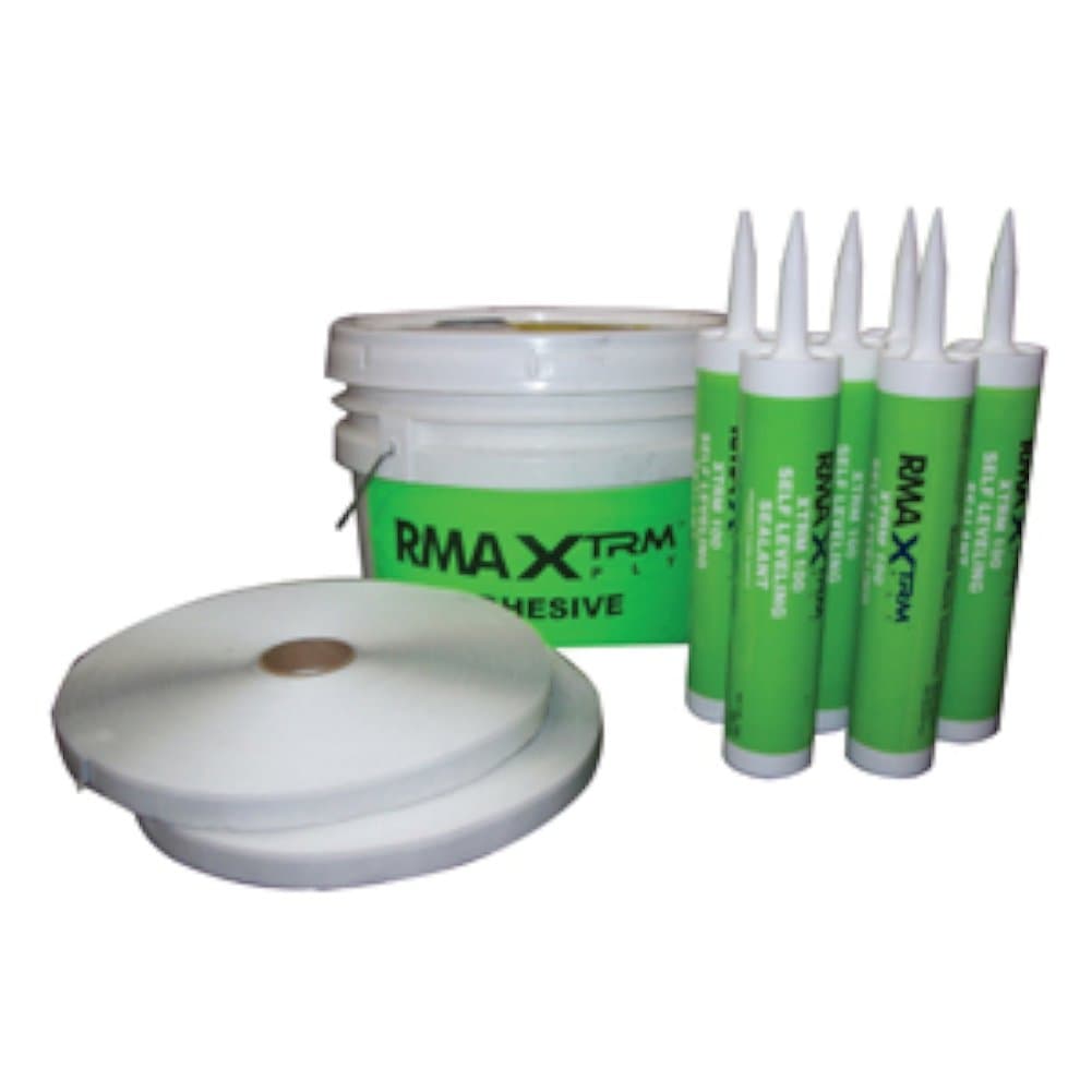 RMA XTRM Roof Installation Kit | Synthetic Rubber Adhesive Kit, Black