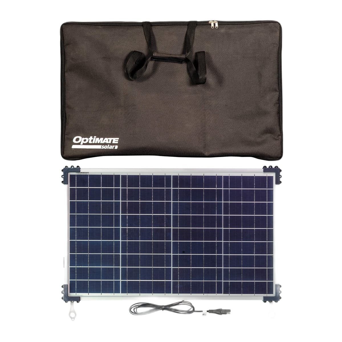OptiMate Solar DUO 40W 12V Charger & Maintainer Travel Kit