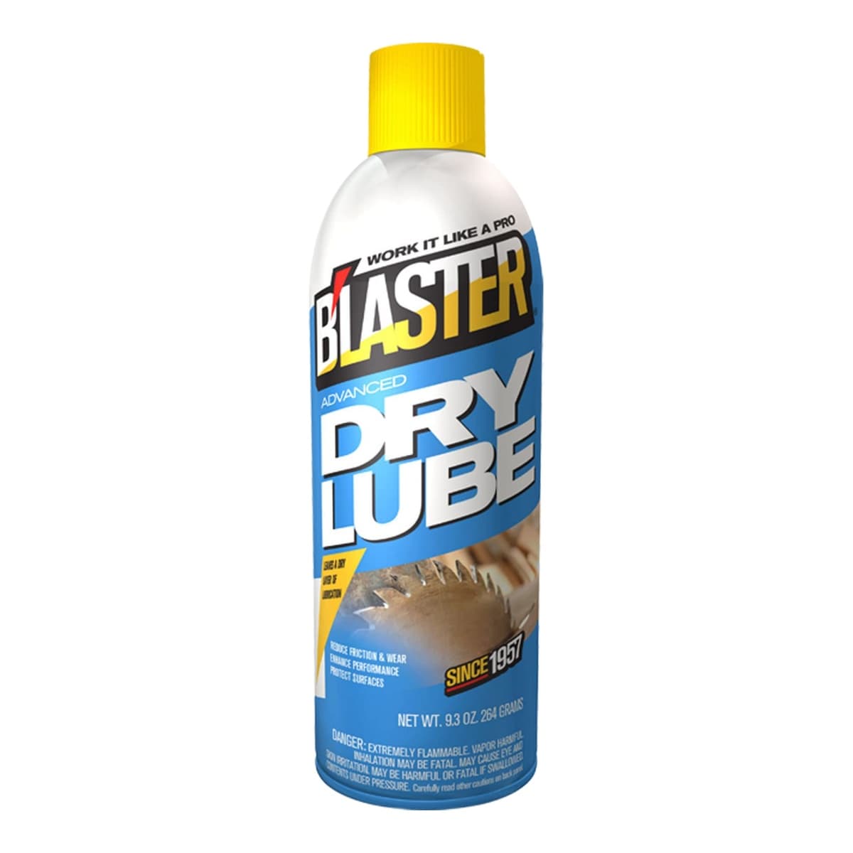 Blaster Dry Lubricant with Teflon, 9.3 oz