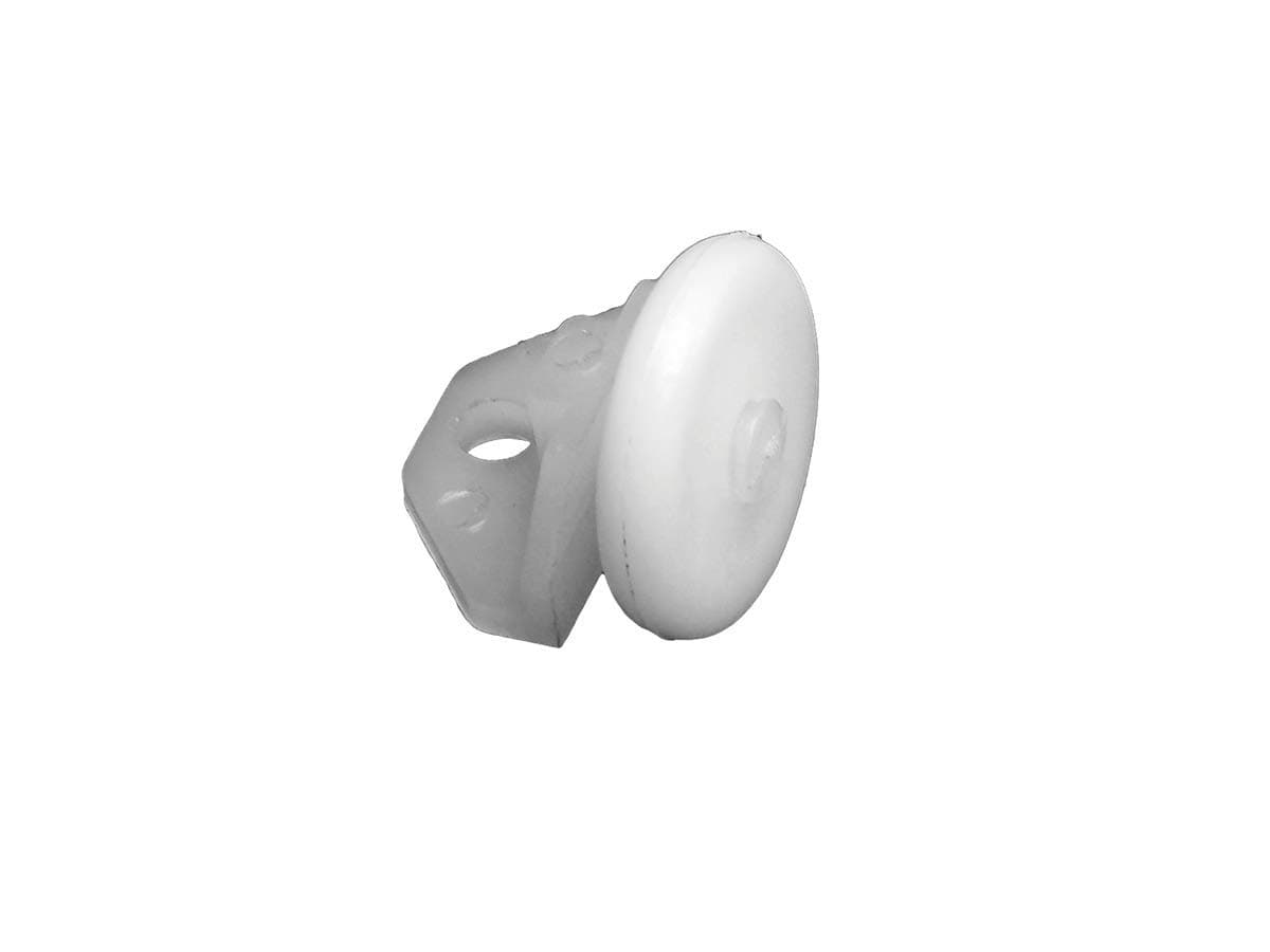 Tubmaster Shower Door Roller | White Plastic, 2-Pack
