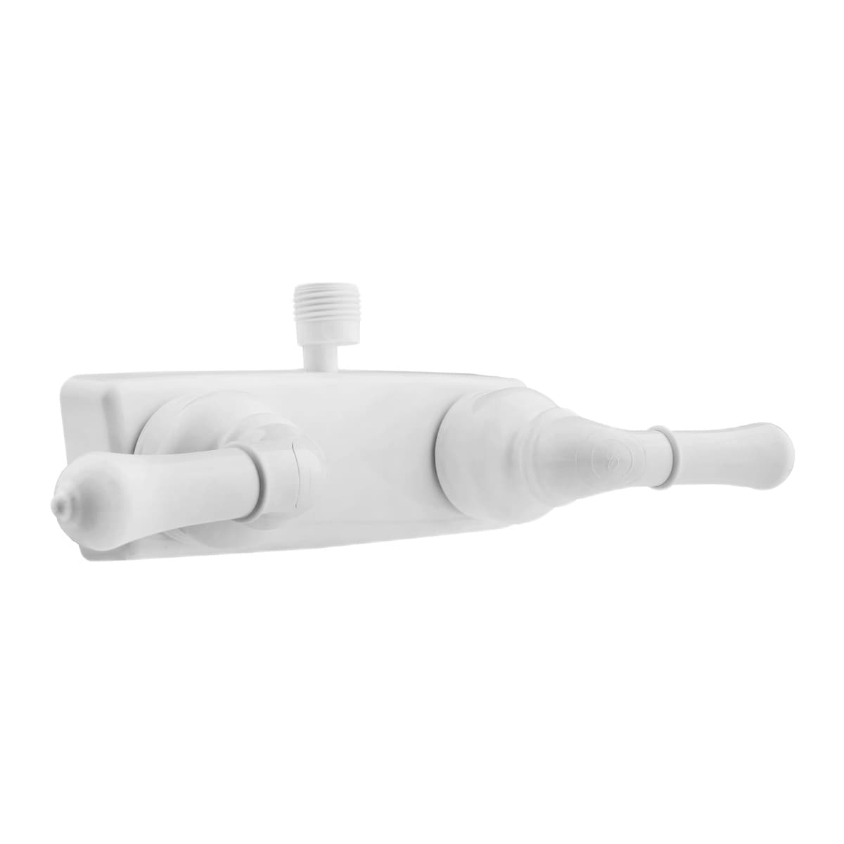 Dura Faucet Classical RV Shower Diverter Faucet | White