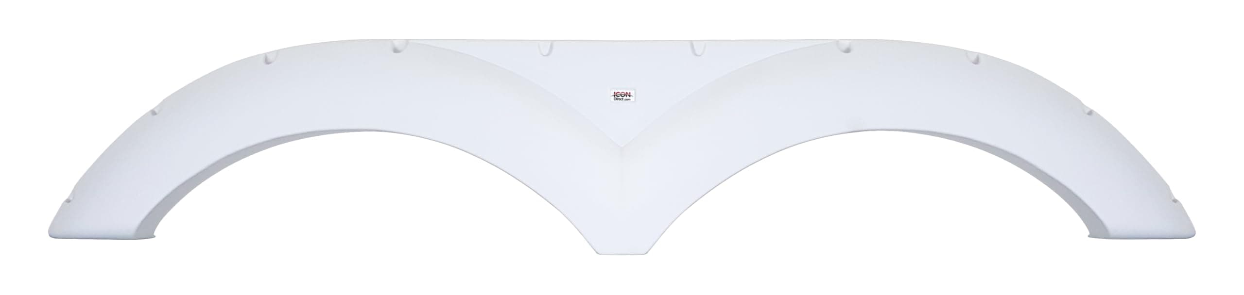 ICON Tandem Axle Fender Skirt FS790 | Dutchmen RV Replacement, Polar White, 72" x 12"