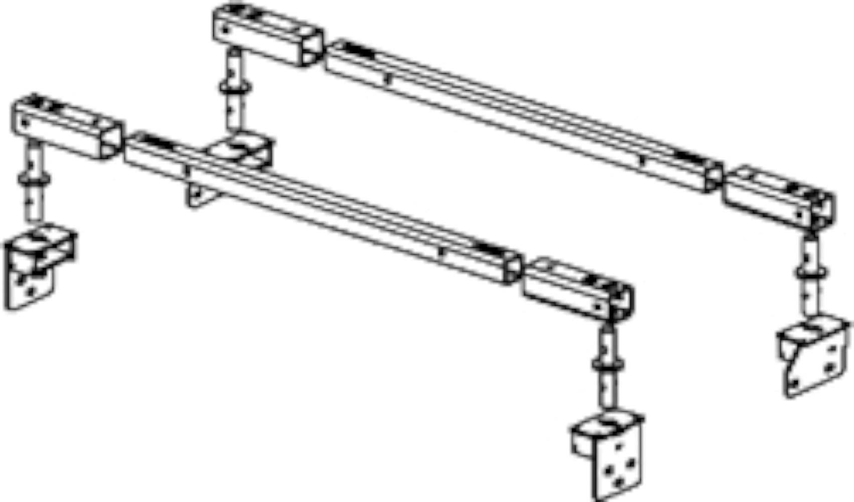 PullRite 3349 SuperRail Mounting Kit | Dodge 1500/2500/3500, 14K/18K Capacity
