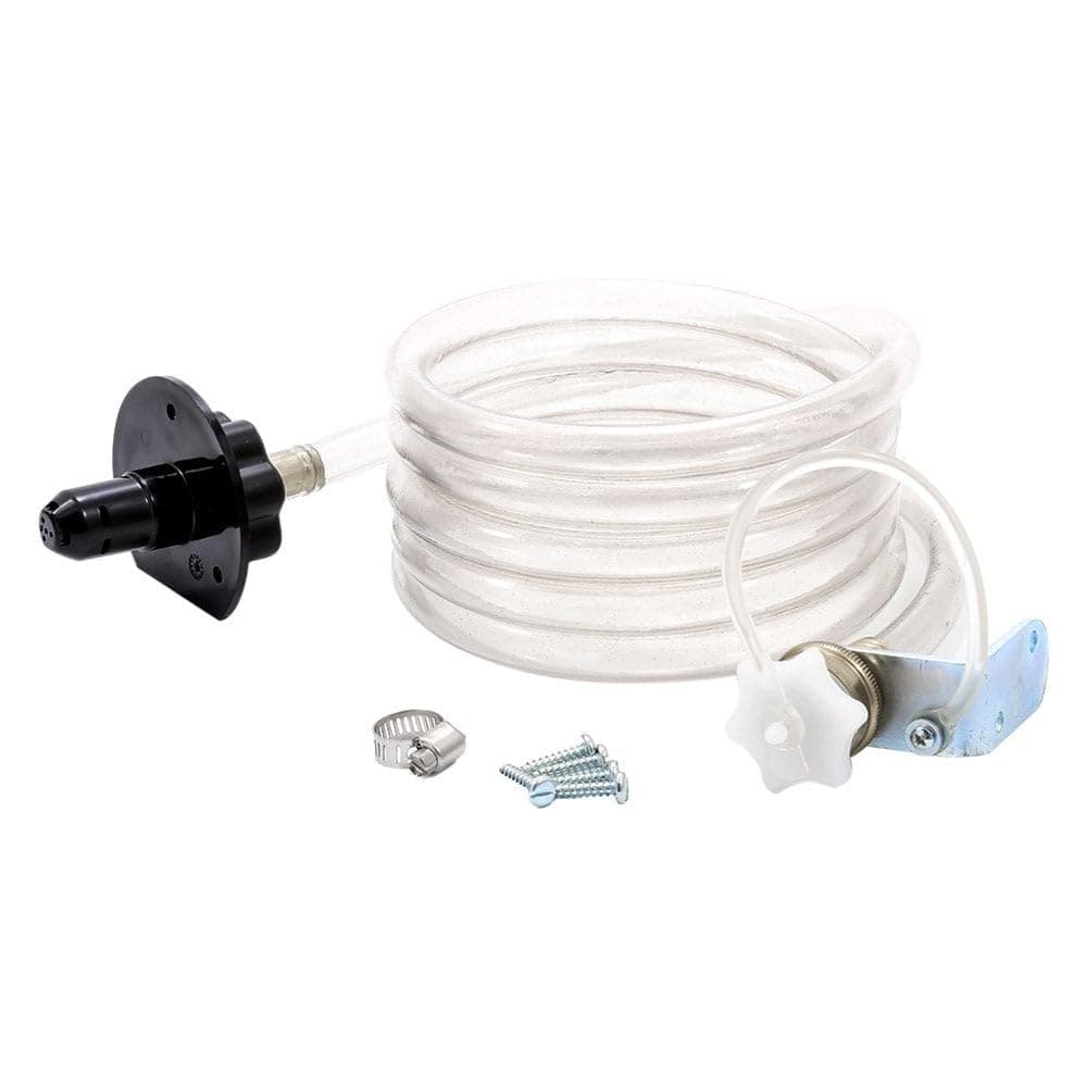 Camco Quickie Flush with Back Flow Preventer | Permanent Tank Flush Fitting