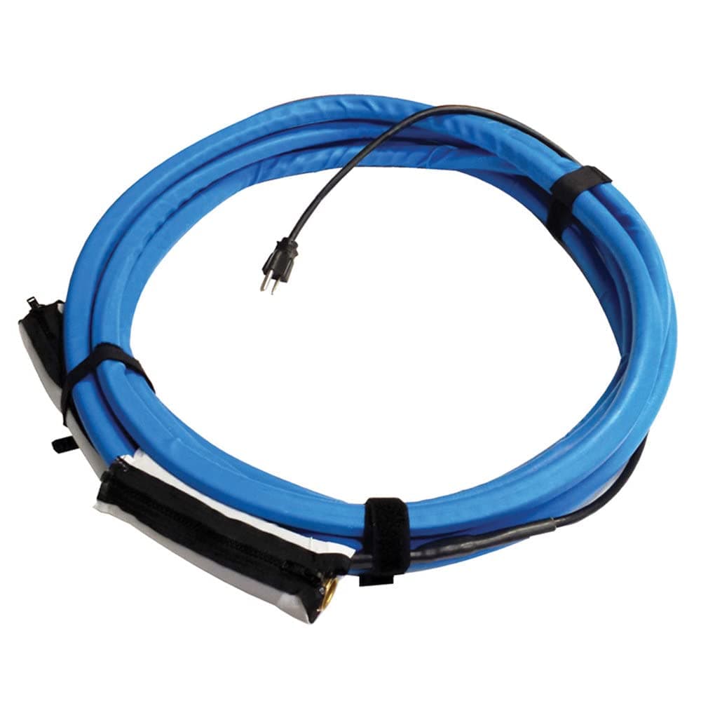 Valterra Heated Fresh Water Hose | 15 ft, 1/2" Blue, -5°F Freeze Protection