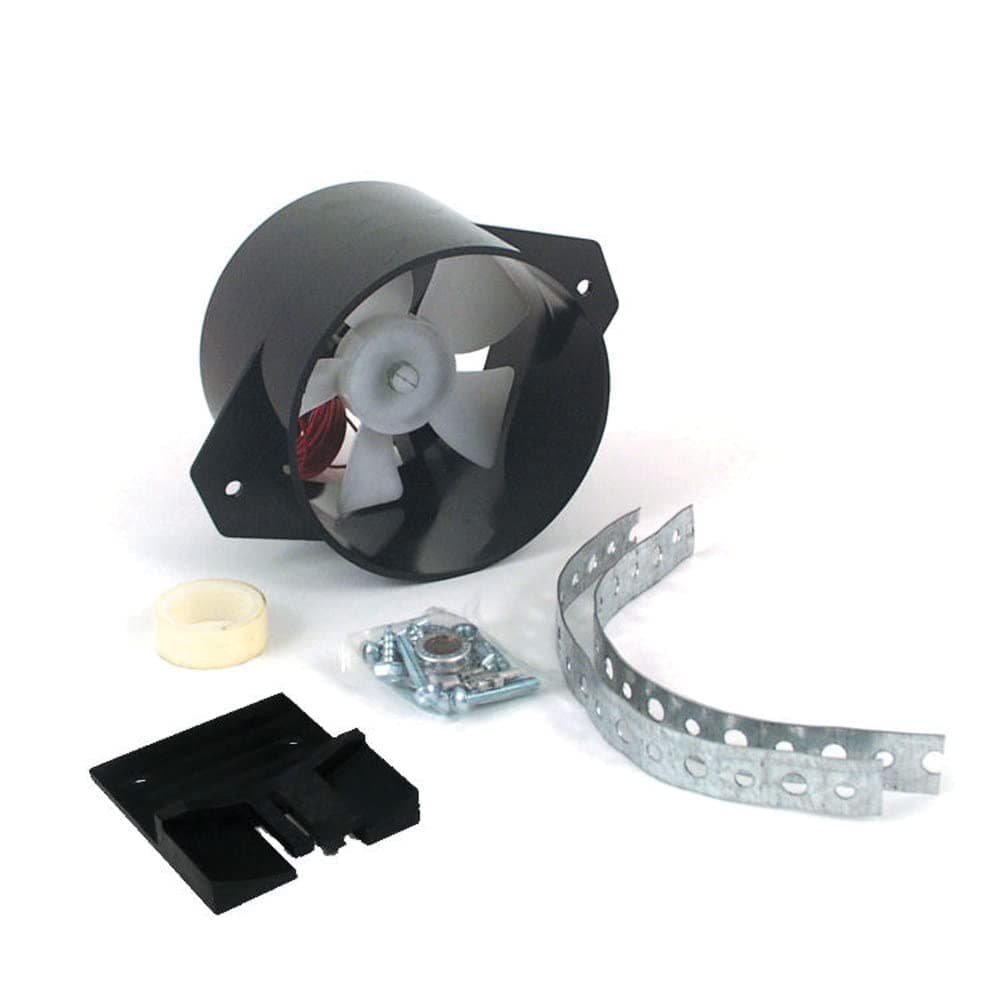 Valterra FridgeCool 12-Volt Exhaust Fan | Refrigerator Vent Cooling Fan, Black