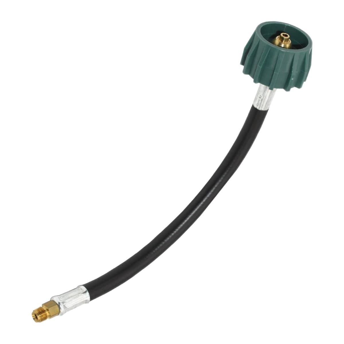Flame King 12" Propane Pigtail Hose | ACME x 1/4" Inverted Flare
