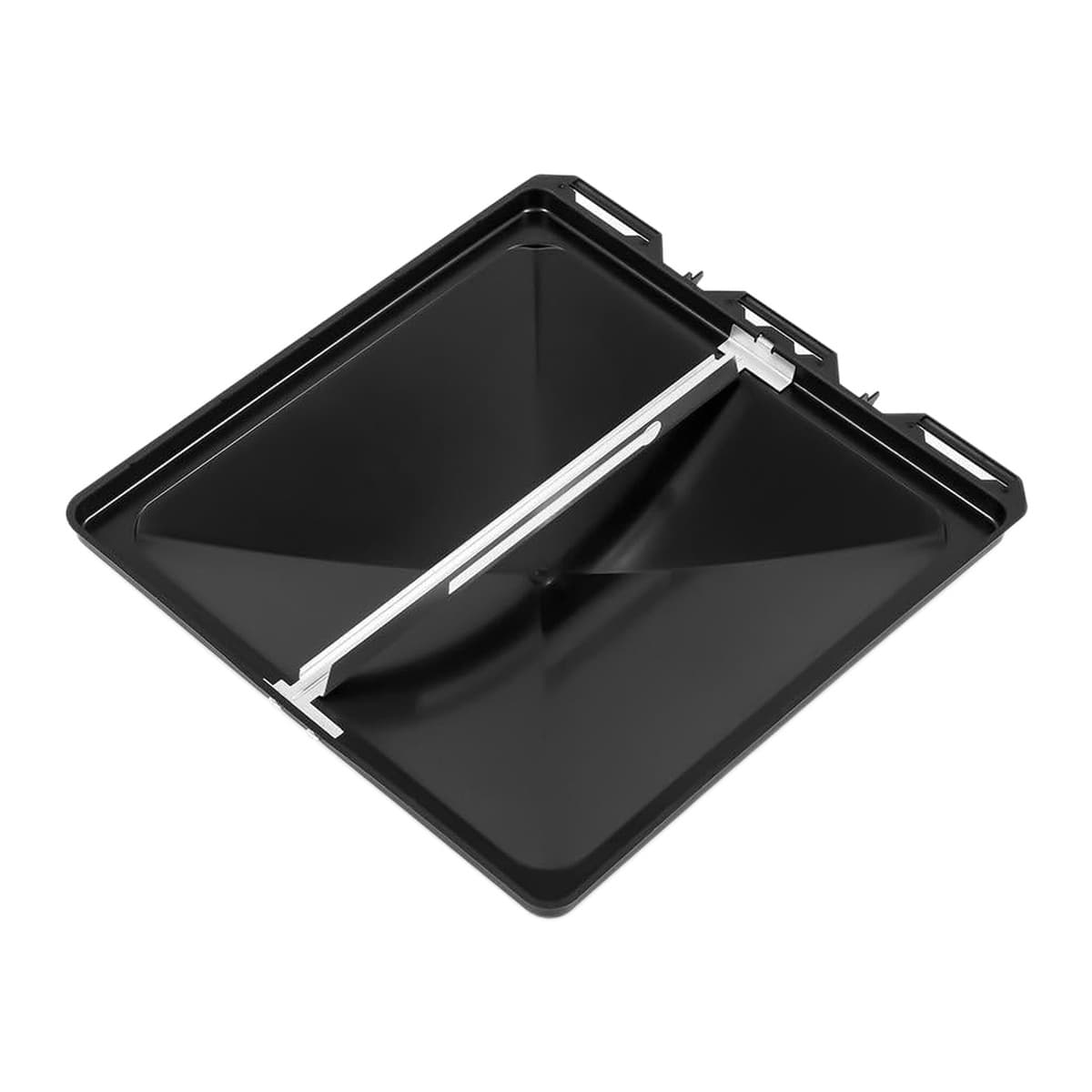 Camco RV Roof Vent Lid | Jensen Metal Base '94-Up, Black