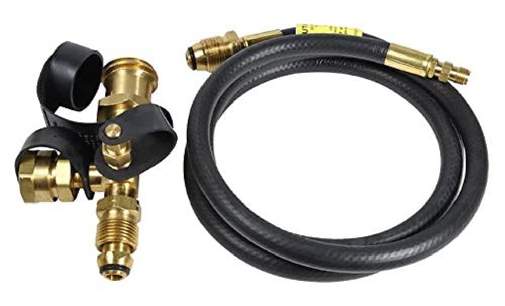 Mr. Heater Stay-A-While 5' Propane Hose Assembly Kit | Auxiliary Tank Pigtail